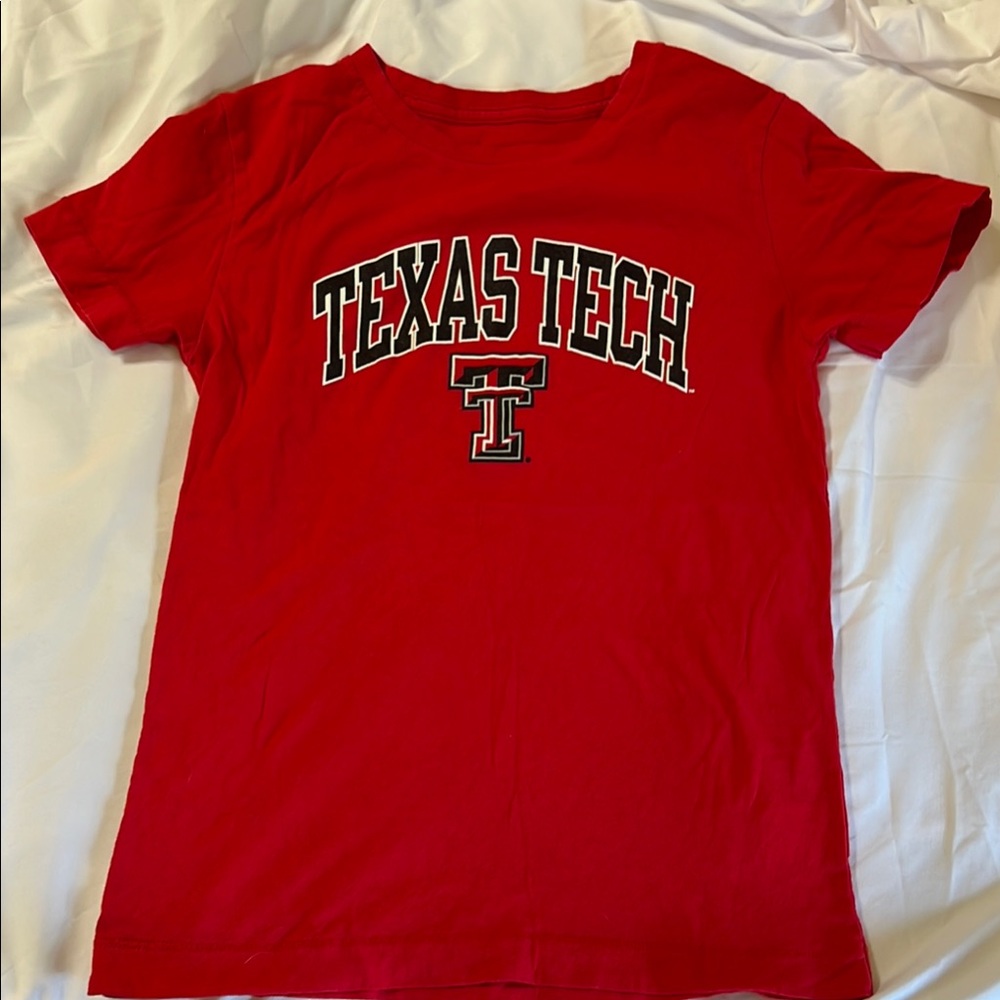 Texas Tech Champion Red Athletic T-Shirt women’s small
